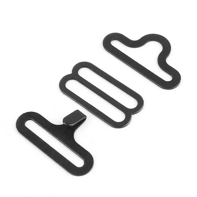 wholesale metal hardware various specifications bow tie slide hooks and bar