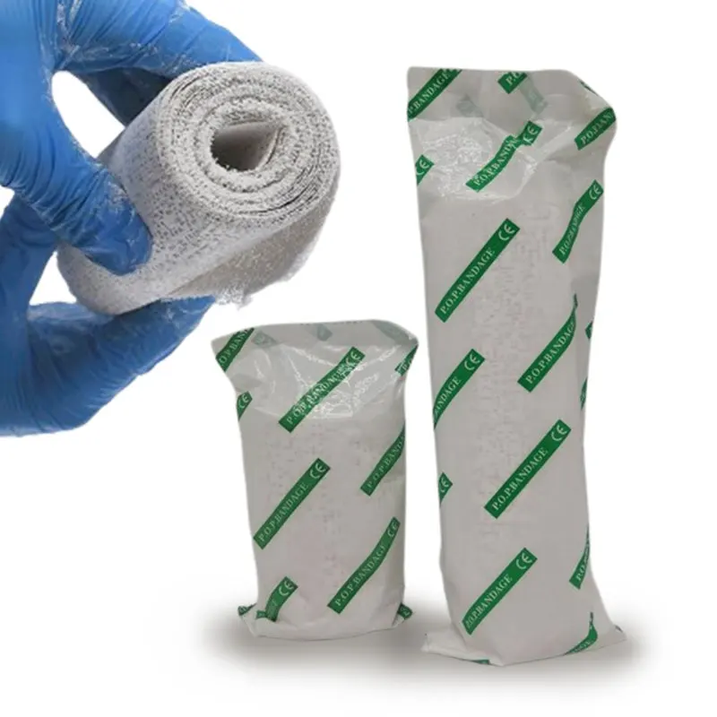 Medical Plaques de Platre Gypsona Plaster of Paris Bandage Rolls POP Bandage Plaster