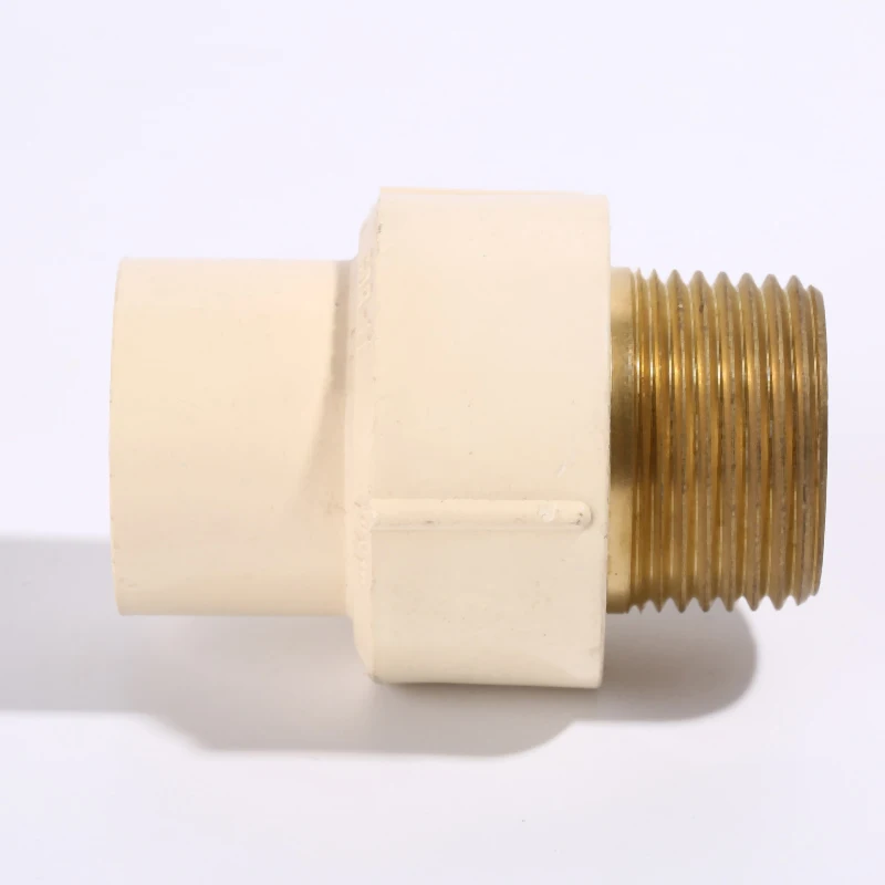 
CPVC Threaded Outer Wire Directly With Small Copper Garden Irrigation Water Tank Watering Pipe Fittings 
