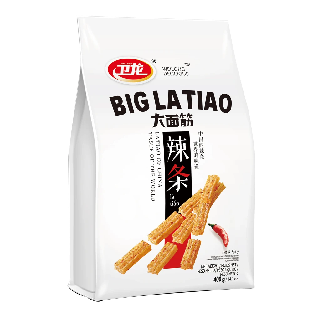 400g Large gluten Super delicious spicy snacks