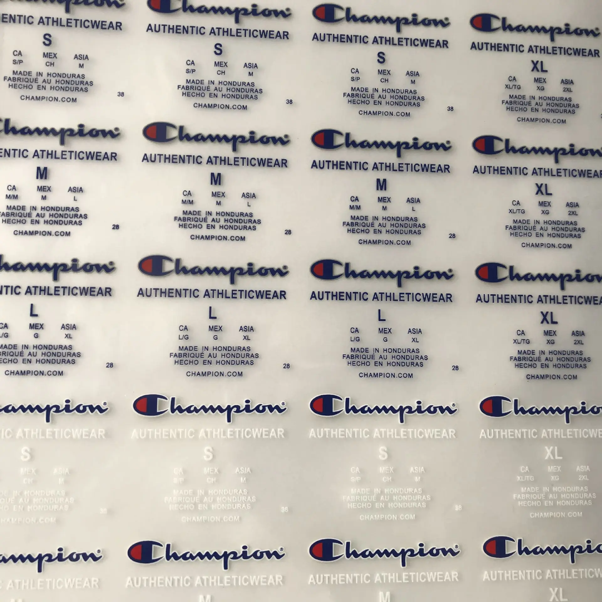 Factory Custom Cheap Heat Transfer Garment Washable Neck Care Label Tags For Tshirt