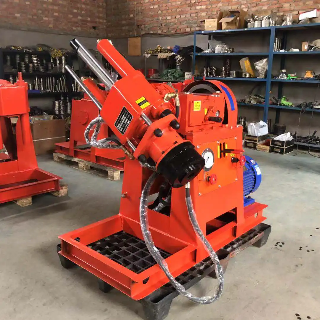 Portable Drilling Rig Hydraulic diesel Engine Soil Drilling Machine