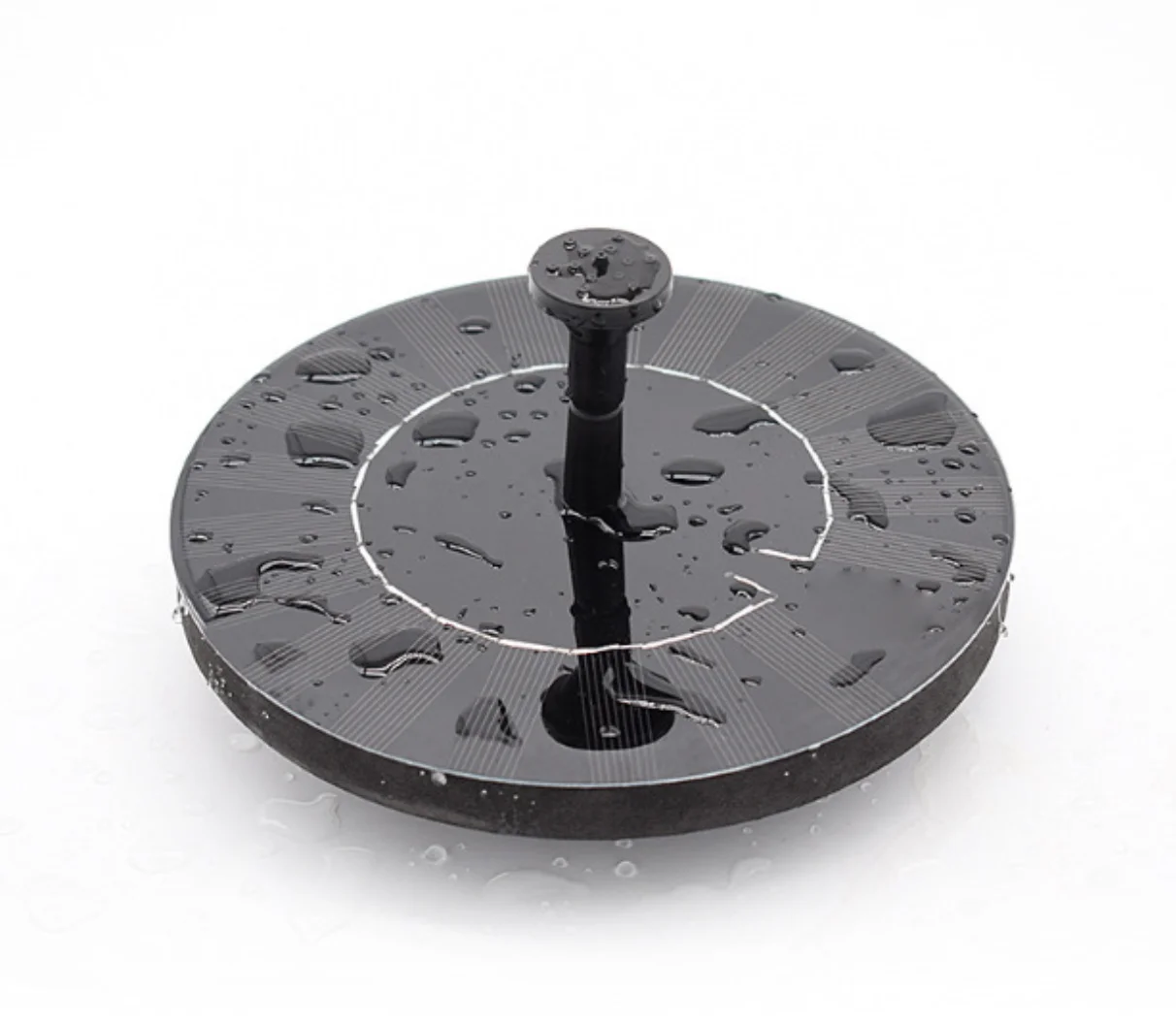 Wholesale Price Solar Water Floating Pump Fountain Outdoor 7V/1.5W Fountain Floating Fountain Solar Panel Water Pump Kit Garden