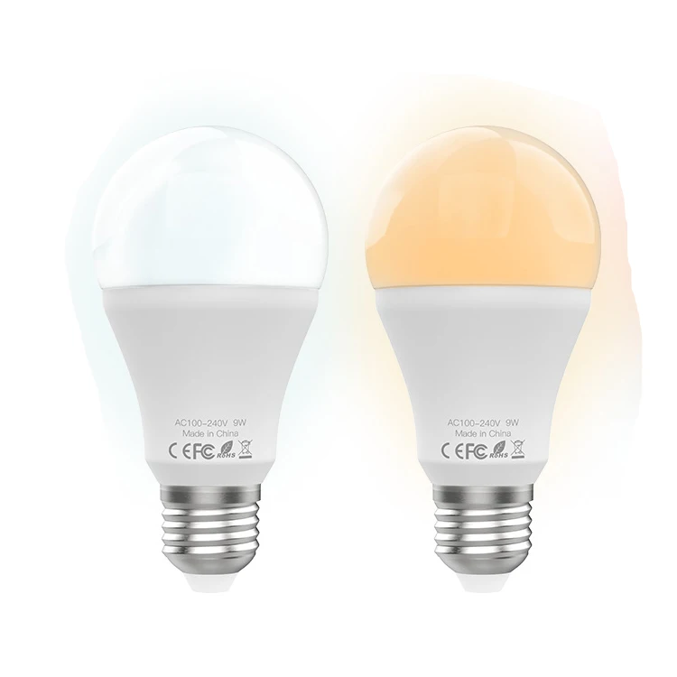 Shuwei E27 9w Smart Bulb Tuya Smart Life Remote Control Wifi Smart Light Led Bulb