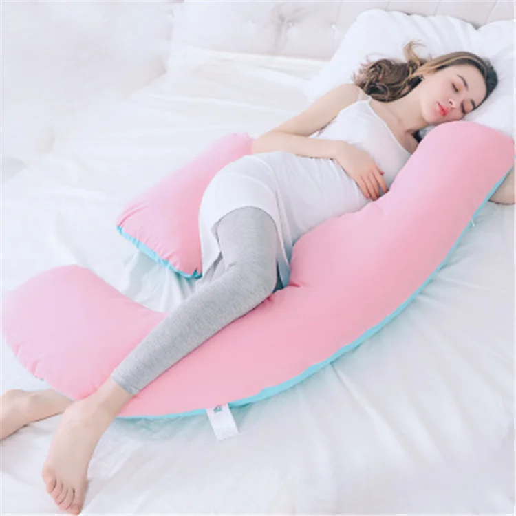 
Manufacturer Supply Full Body Premium v shaped Firm Foam Nursing Baby Maternity Pillow 
