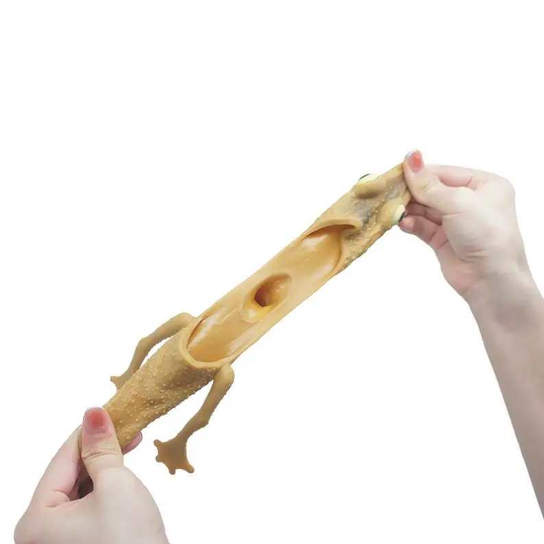 Kids Soft Plastic Frog Finger Puppet Assorted Color Animal Hand Puppet for Role Playing Novel Toy