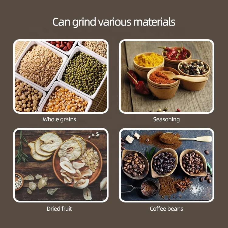 Маленькая домашняя кухонная мини-кофемолка для специй, кофейных зерен, Умная Автоматическая электрическая кофемолка для эспрессо