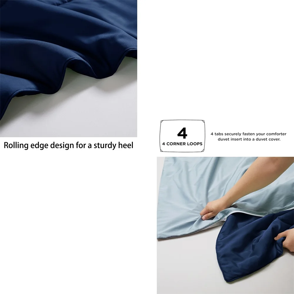 King Queen Twin Size Custom Bedding Sets 100% Cooling Bamboo Cotton Hotel Luxury Duvet Cover Comforter Designer Comforter Sets