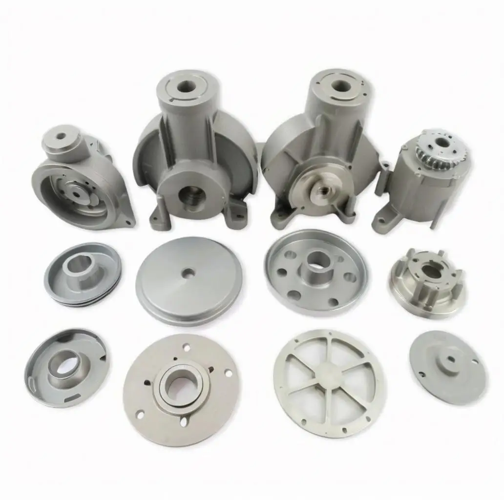 Precision Ductile Iron Cylinder Heads for Automotive Engines Custom Sand Casting Steel Components Industrial Application
