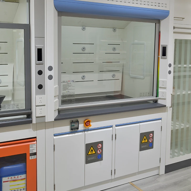 Fume Hood Factory  Acid Resistant Material Chemical Laboratory Fume Cupboard Benchtop Fume Hood