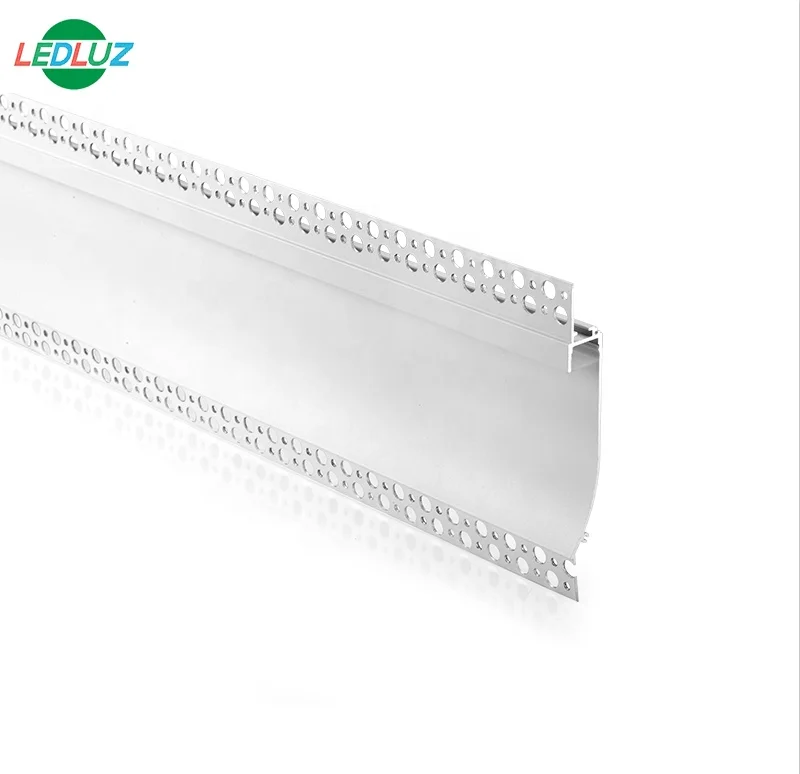 
Aluminium LED profile whith flange, recessed into 5/8