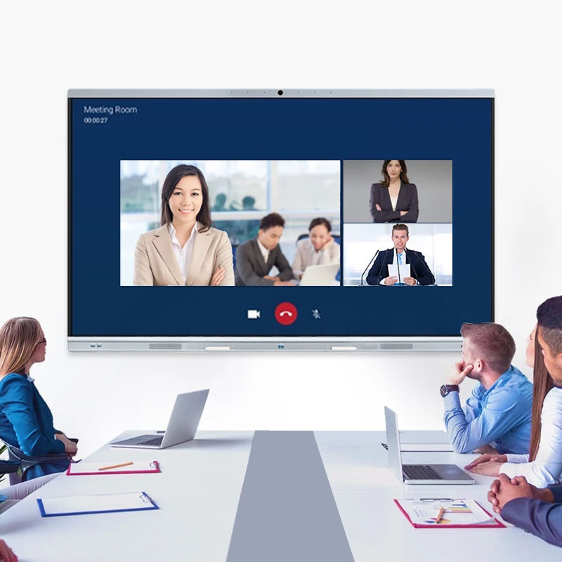 LONTON Multi-size 65 75 86 Inch 4K HD Video Conference System Interactive Digital Whiteboard Smart Board for Meeting