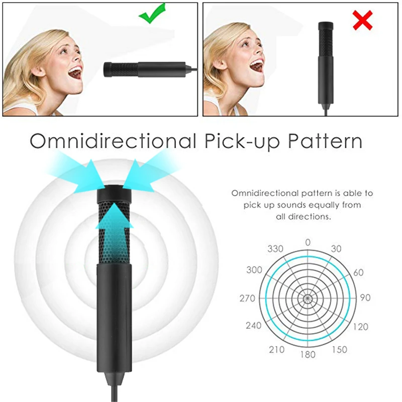
SF-555B Usb Tube Microphone For Computer Mini Mic 