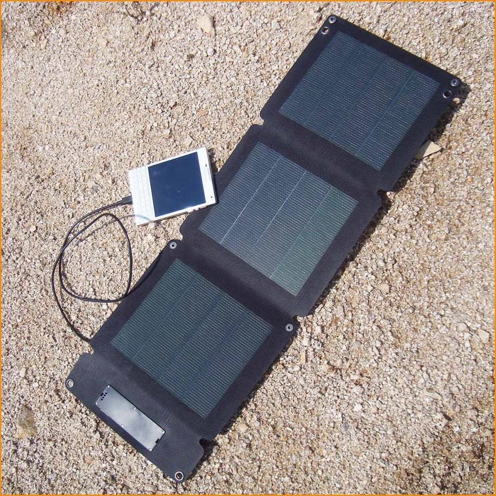 Folded Tablet Size Mobile Solar Charger For Mobile Phones, Ipads