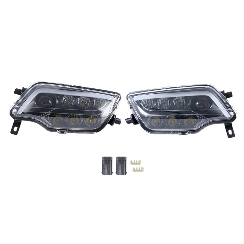 Easy install manufacturer price  high brightness atv headlight  for Honda Pioneer 1000 Talon Rancher 420 Foreman 500 Rubicon