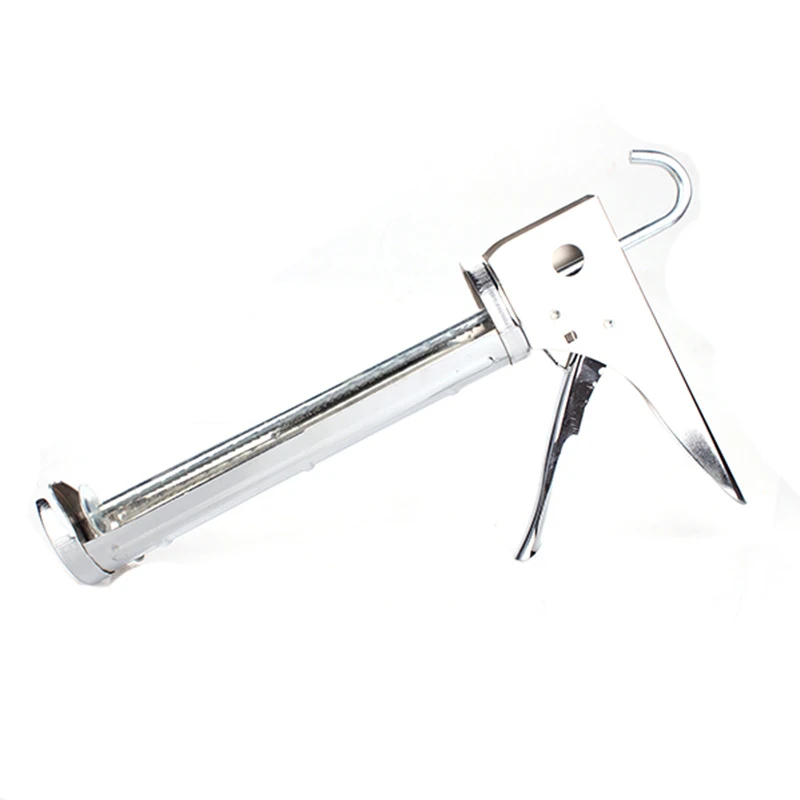 Cylinder type caulking glue silicone sealant skeleton caulking gun aluminum alloy
