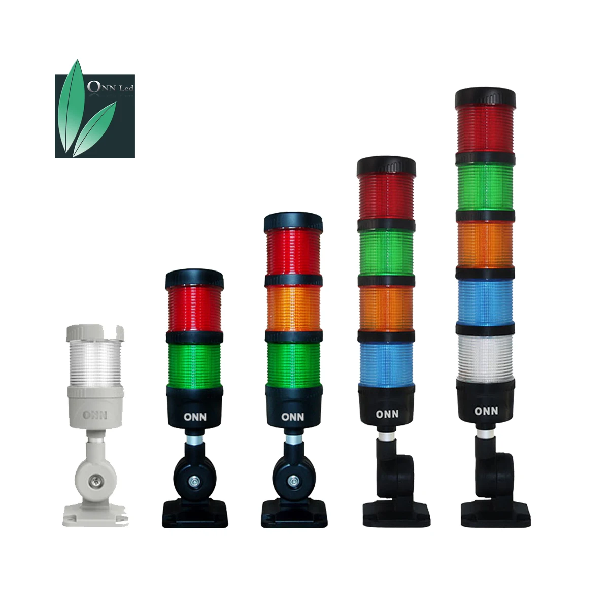 Factory SMT Equipment Signal Tower Warning Lights Three Colorful Tower lamp with buzzer/ONN LED Stack Light