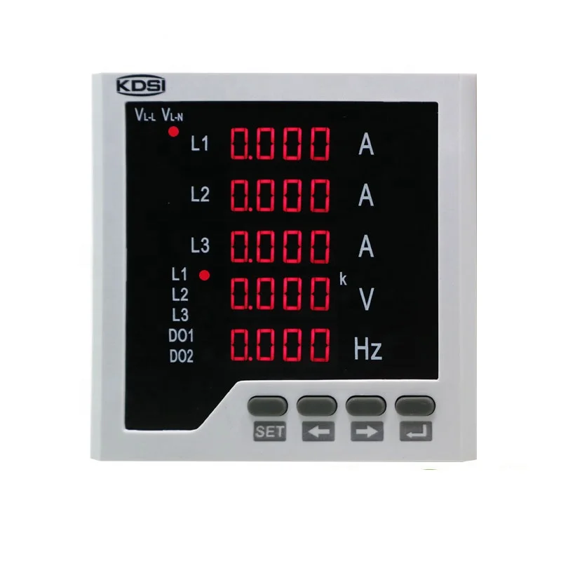 Hot Selling Good Quality  BE-96 3I/U/F Multifunction Programmable Digital A V HZ multi Combined digital meter