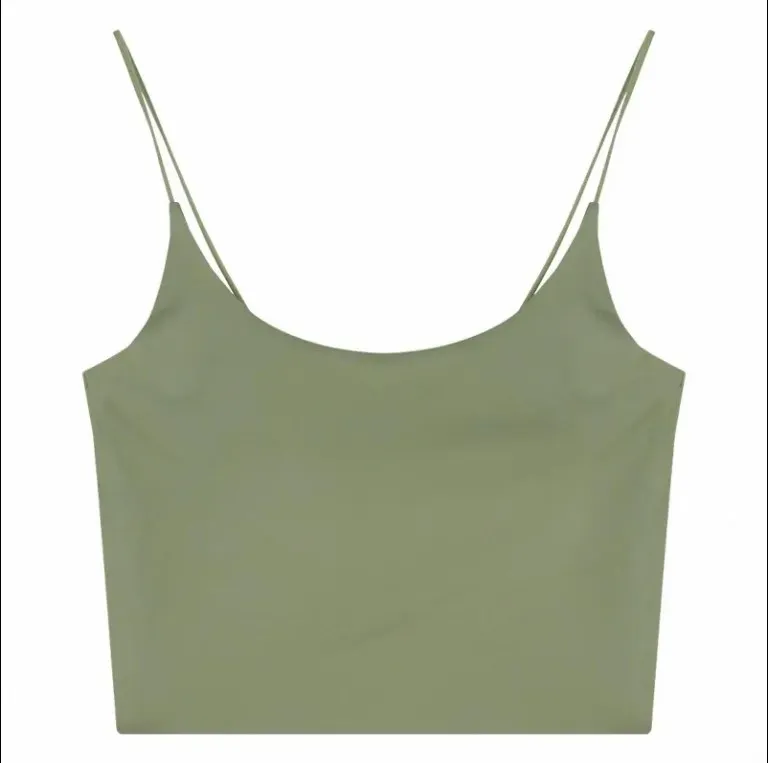 Factory Direct Seamless Tank Top Camisole Short Camisole Tops with beautiful back bra