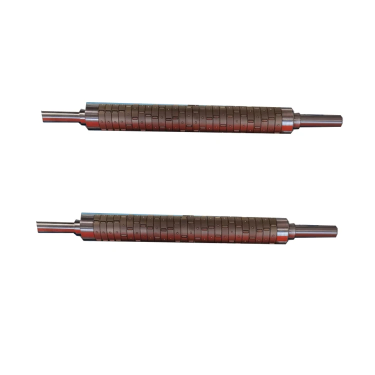 aluminum and steel key strip leaf type air expand inflatable shaft for  flexo graphic printing machine