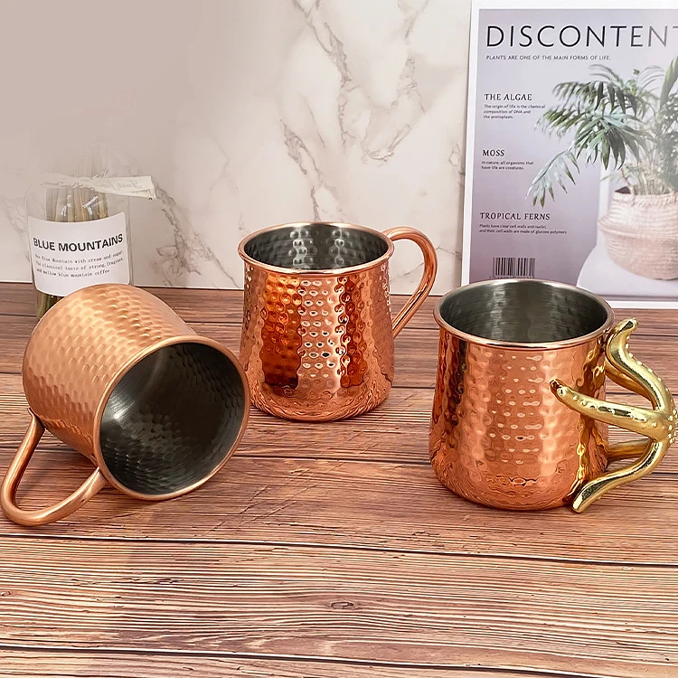 Authentic Moscow Mule Copper Mugs