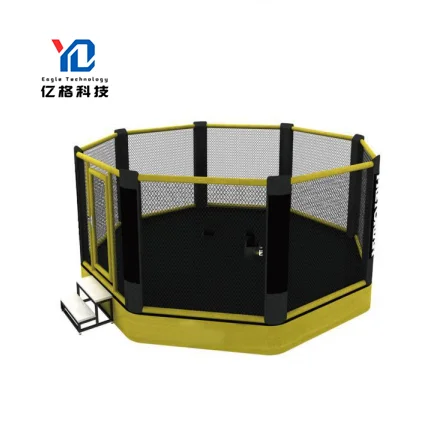 YG-MMA01 коммерческого клуба цены по прейскуранту завода-изготовителя восьмиугольная Профессиональный б/у ММА клетка на продажу