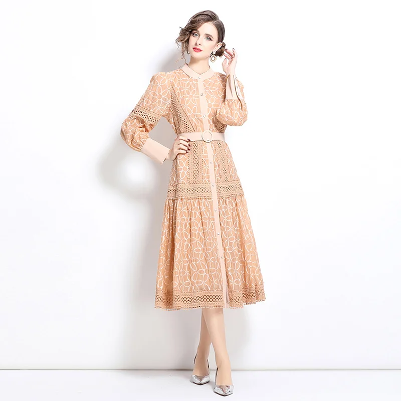 Droma 2025 new design high quality fashion elegant embroidered dresses women most beautiful evening party dress