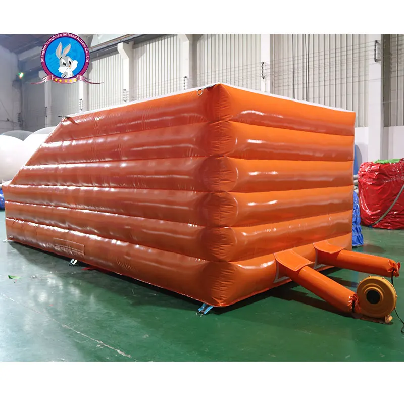 inflatable blob team building sports games inflatable jumping pillow crash mat