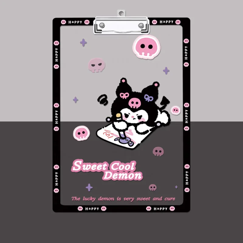 Creative A4 Board Clip Student Cute Board Exam Pad Storage Clip Office Files Cartoon Writing Board Clip