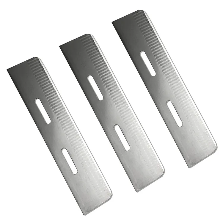 Высококачественное лезвие машины из нержавеющей стали, 57x13x0,15 мм