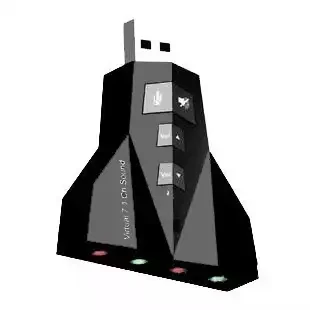 Внешняя звуковая карта USB с двойным микрофоном гарнитура 3D Звуковая конвертер виртуальный 7 1 каналов 2 0