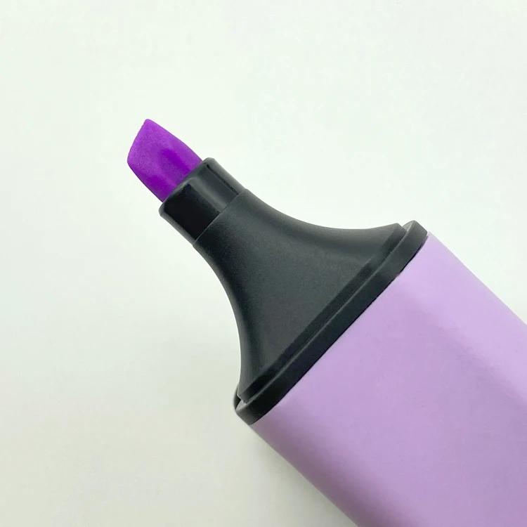 Personalised Promotional rainbow Jumbo Highlighter Pen Chisel Tip Combo Child Safe Scented Highlighter Marker Pen Sets