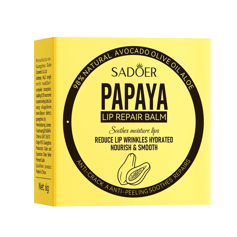 New Arrival Anti-crack Repair Lip Care Lip Balm Nourish Hydrate Organic Lip Balm