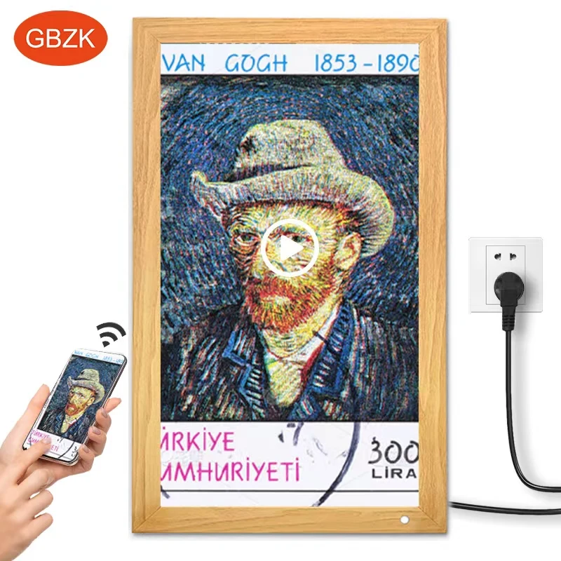 Factory Manufacturer Digital Signage Advertising Machine,21.5 Inch Retail Display Vertical & Horizontal LCD Advertising Screen