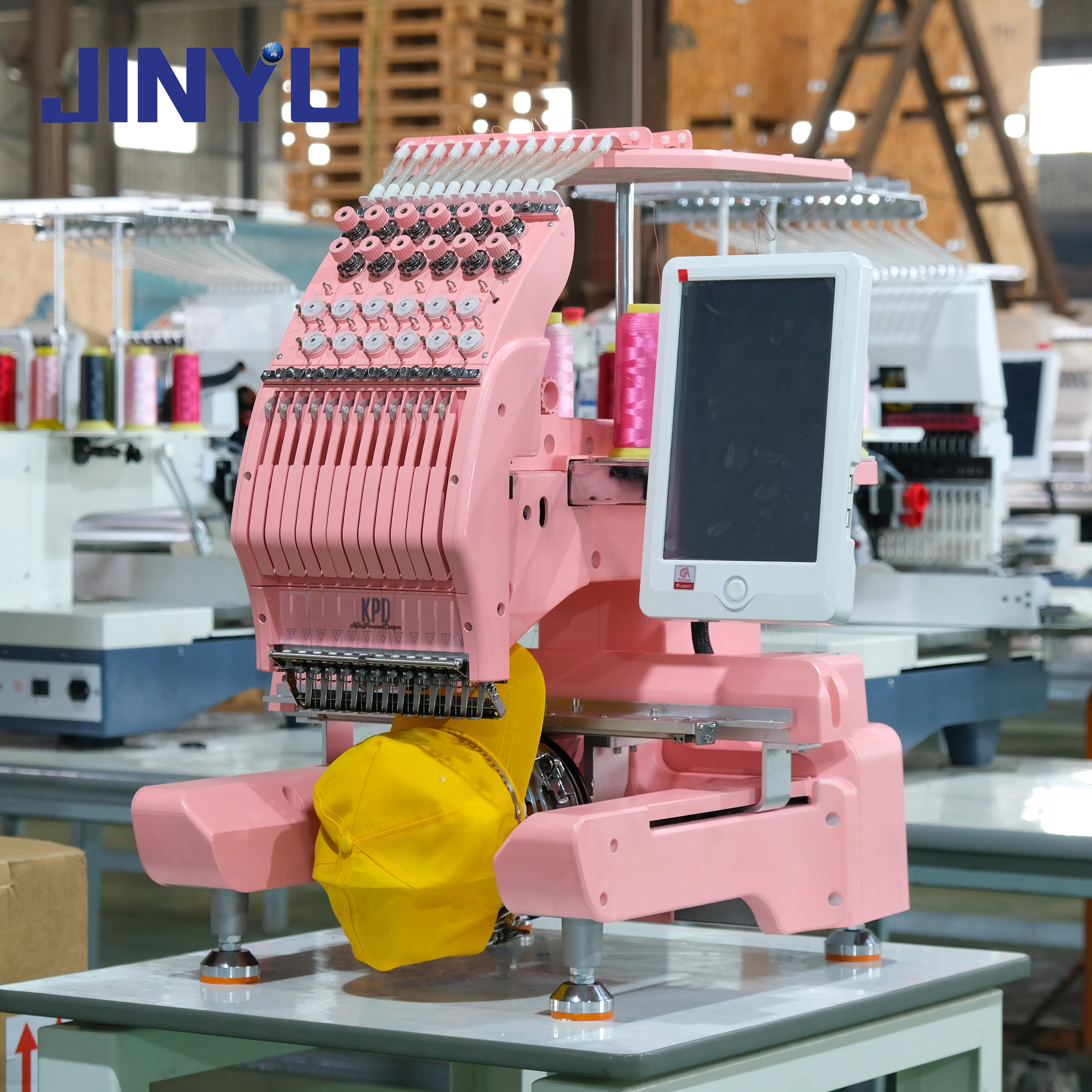 JCH1201 Embroidery Machine Single Head  Garment logo Printing Machine for Small Businesses