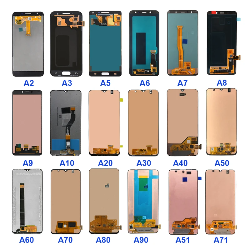 Factory price for samsung A60 lcd screen digitizer replacement for For samsung galaxy A60 display