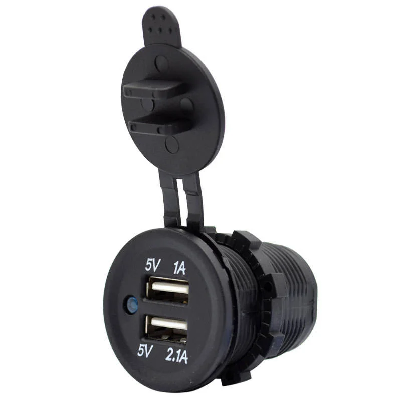 USB Charger Socket Adapter forCar Boat Marine Motorcycle ATV RV Campers Tractors Truck