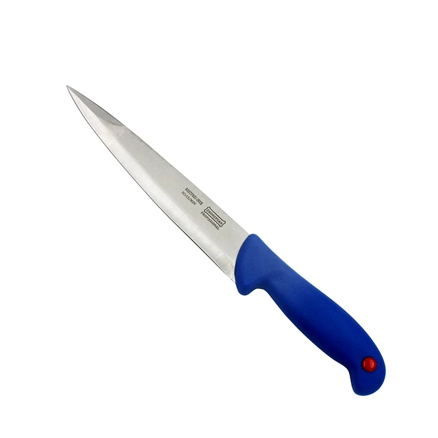 New Arrival Stainless Steel Filleting Knife Double Edged Blade with Plastic Handle Fish Fillet Knife