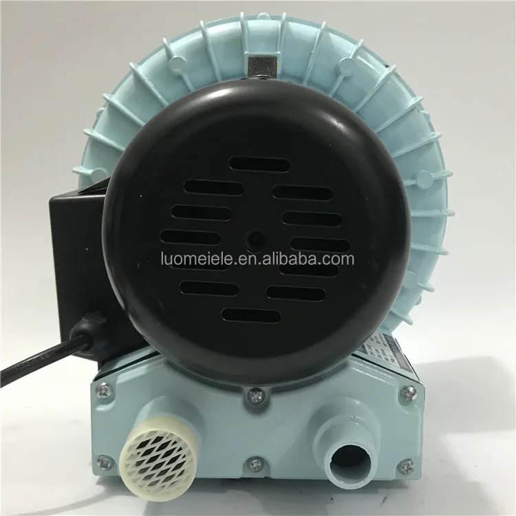 120W Small Portable Vacuum Suction Regenerative Ring Blower