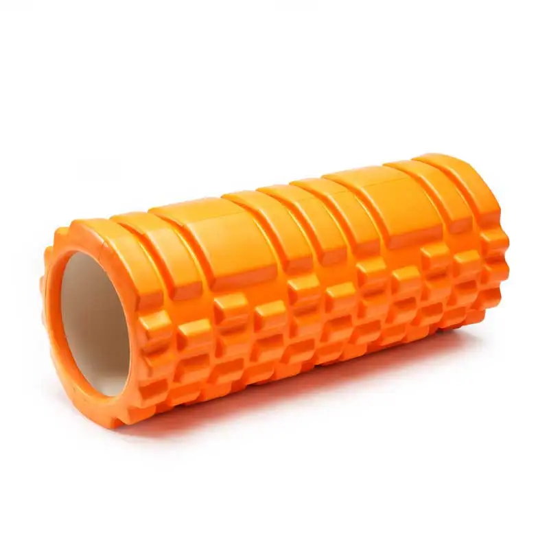 Huayi For Exercise Massage Foam Muscle Fitness High Density Camo Column Roller Custom Logo Hollow Yoga Back Eva Foam Roller