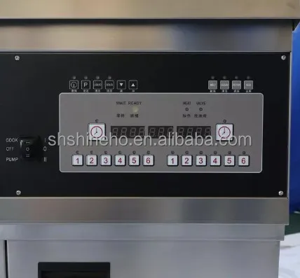 Shineho P032 Hot Selling industrial Wholesale Price Custom Mcdonalds Electric Gas Open deep fryer in stock near me