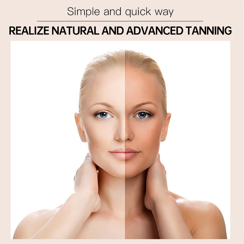 OEM/ODM Deep Dark Vegan Tanning Mousse Sun Tanning Foam Self Tanner