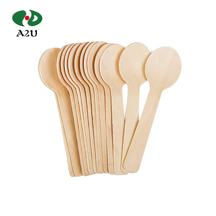 Attractive Eco Friendly Wooden Disposable Knife Fork Spoon