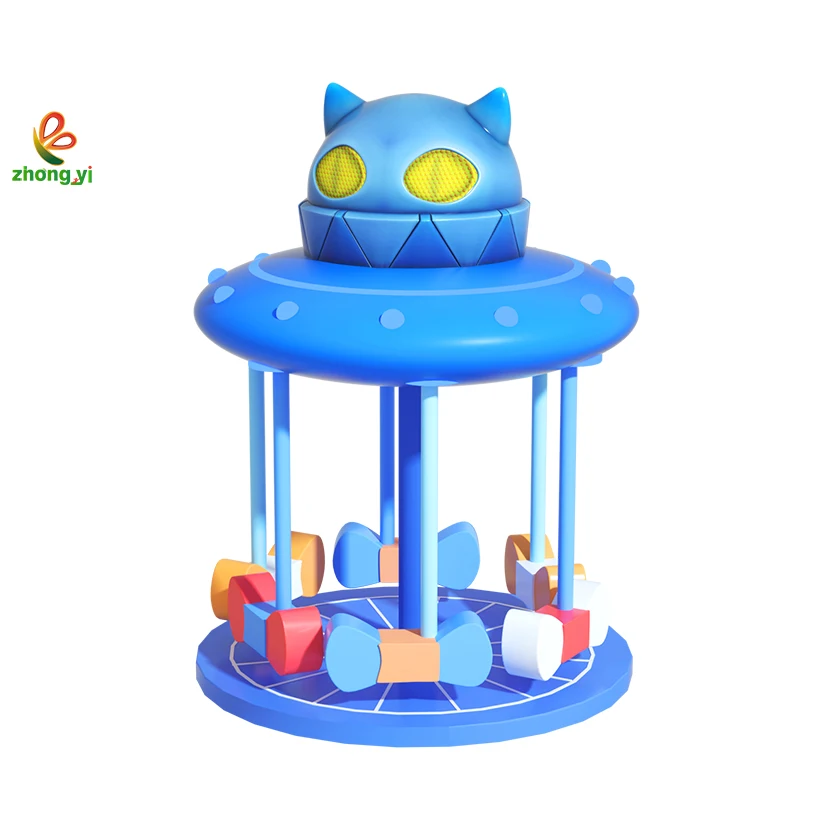 Детская игровая площадка zhongyi белая карусель