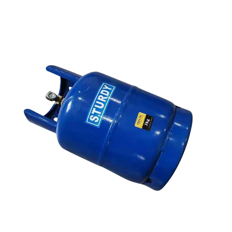 manufacturers gas refilling storage tank welding gas bottles cheap  3kg  gas lpg cylinder for South African market