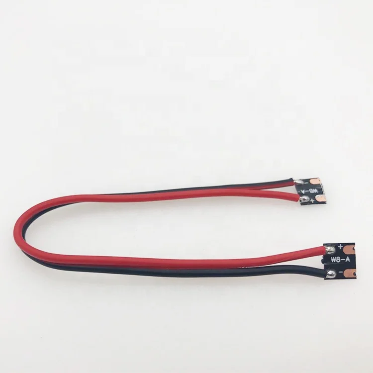 RTS Solderless Connector For 6mm 8mm 10mm Cob Led Strip Connector 2 Pin