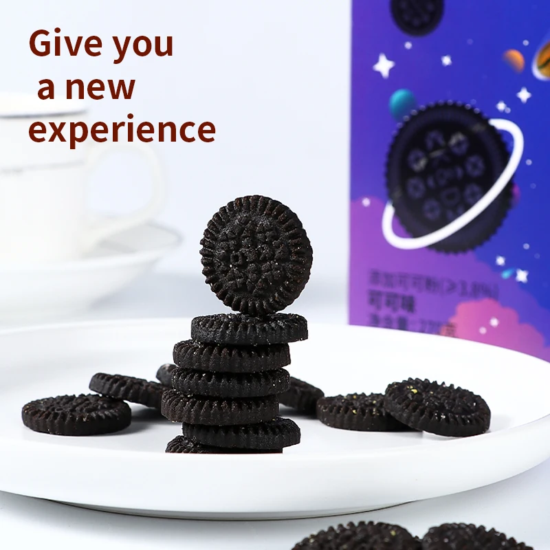 Customized Various Flavours High quality Probiotic Biscuits Cookies Cracker 270g