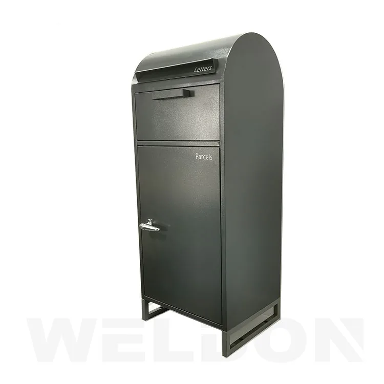 New Decorative Outdoor Wholesale  Large Tall Metal Newspaper Letter Parcel Box  Mailbox Manufacturer