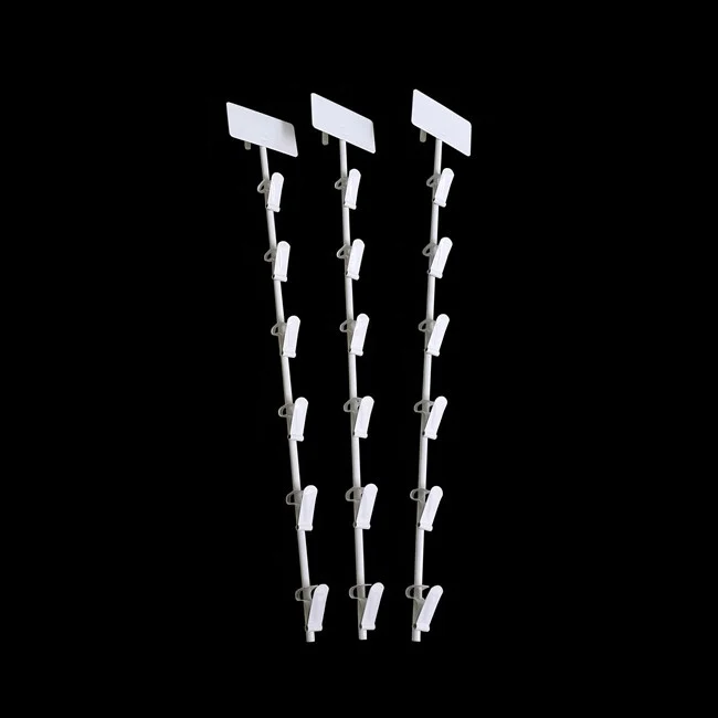 Metal Clip Strips Potato Chip Display Rack