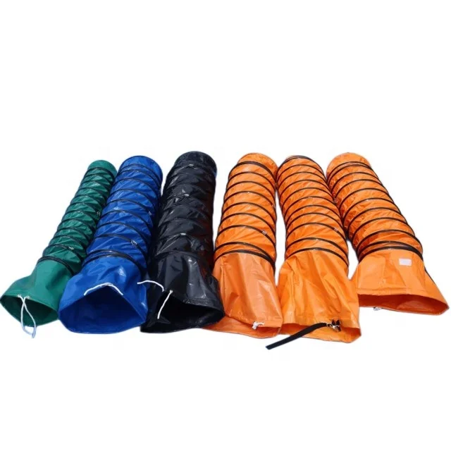 Diameter 600mm length 5m waterproof PVC telescopic air duct flexible pipe